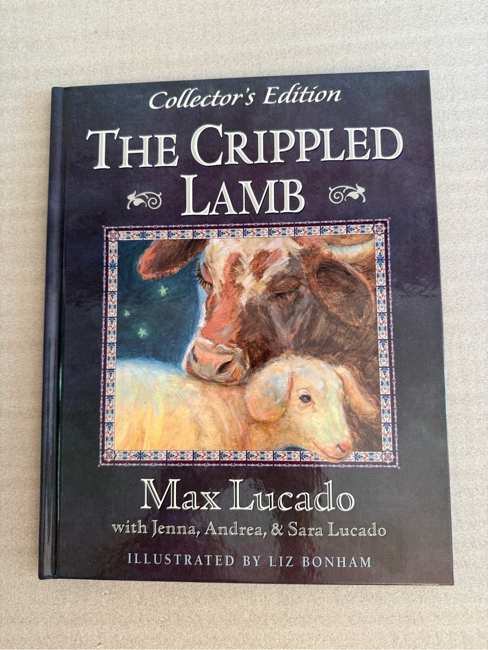 “The Crippled Lamb” Max Lucado 1999 Collectors Edition Children’s Book with CD